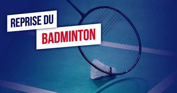 Reprise des créneaux du club ! 🏸