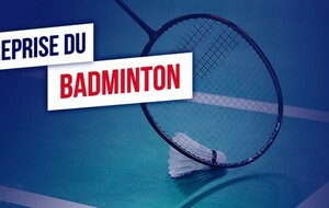 Reprise des créneaux du club ! 🏸
