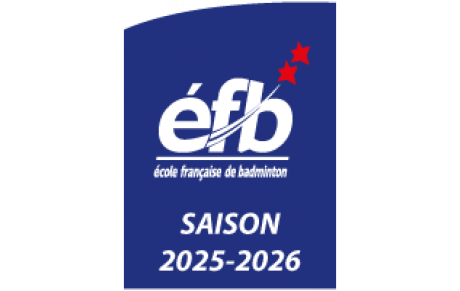 25-26 - Ecole Française de Badminton (EFB) - 2 ETOILES
