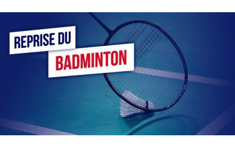 Reprise des créneaux du club ! 🏸
